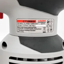 Masina de slefuit excentric Crown CT13663V flexmag.md