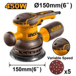Masina de slefuit excentric Ingco RS4516 flexmag.md