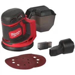 Машина шлифовальная эксцентриковая на аккумуляторе Milwaukee M18BOS125-0 (4933464228) flexmag.md