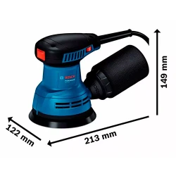 Masina de slefuit excentrica Bosch GEX 125 (06013A8020) flexmag.md