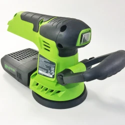 Masina de slefuit excentrica pe acumulator Greenworks G24ROS flexmag.md