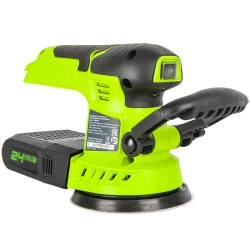 Masina de slefuit excentrica pe acumulator Greenworks G24ROS flexmag.md