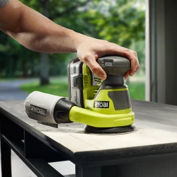 Машина шлифовальная эксцентриковая на аккумуляторе Ryobi R18ROS-0 flexmag.md