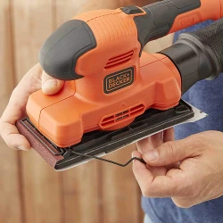 Masina de slefuit vibranta Black+Decker BEW220 flexmag.md