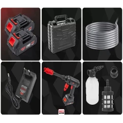 Maşina de spălat cu presiune pe acumulator Red Technic RTMC0149 flexmag.md