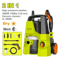 Mașină de spalat cu presiune + aspirator 2 in 1 Dyllu DTHP4A16 flexmag.md