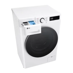 Стиральная машина с сушилкой LG F2DR509S1 W, 9 кг, белая flexmag.md