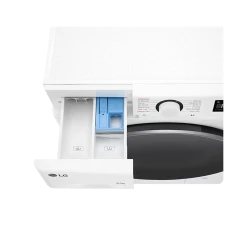 Стиральная машина с сушилкой LG F2DR509S1 W, 9 кг, белая flexmag.md