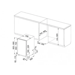 Masina de spalat vase Franke FDW 4510 E8P E ( 117.0616.305 ) flexmag.md