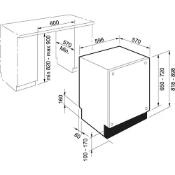 Masina de spalat vase Franke FDW 614 D10P DOS C ( 117.0611.674 ) flexmag.md