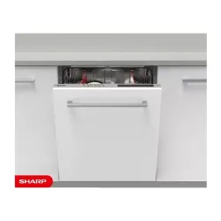 Посудомоечная машина Sharp QW-NI15I49D3X-EU серебристая flexmag.md