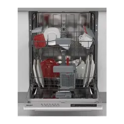 Посудомоечная машина Sharp QW-NI15I49D3X-EU серебристая flexmag.md