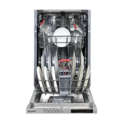 Посудомоечная машина Sharp QW-NS15I49E0X-EU серебристая flexmag.md