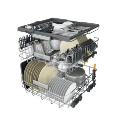 Masina de spalat vase Whirlpool W7I HP42 L Negru flexmag.md