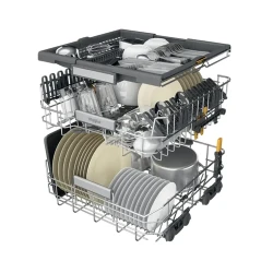 Masina de spalat vase Whirlpool W7I HT40 T, Negru flexmag.md