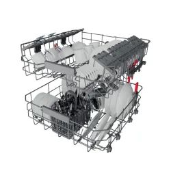 Masina de spalat vase Whirlpool WFO 3T233 P 6.5 X Otel inoxidabil flexmag.md