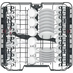 Машина посудомоечная Whirlpool WIC 3C33 PFE, Серебристый flexmag.md