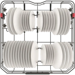 Masina de spalat vase Whirlpool WIC 3C34 PFE S, Alb flexmag.md