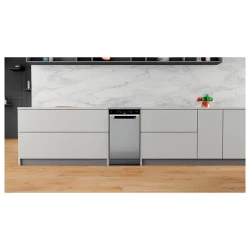 Посудомоечная машина Whirlpool WSFO 3O34 PF X, нержавеющая сталь flexmag.md