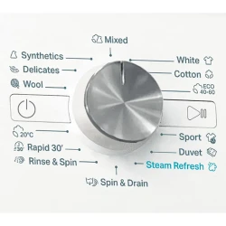Стиральная машина Whirlpool FFB 7459 WV EE, 7 кг, белая flexmag.md