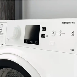 Стиральная машина Whirlpool WRBSS 6249 W EU, 6 кг, белый flexmag.md