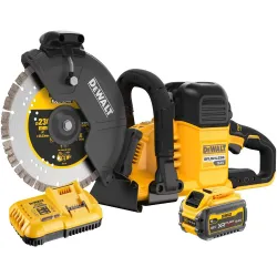 Masina de taiat beton pe acumulator DeWALT DCS691X2-QW (2 acumulatori) flexmag.md