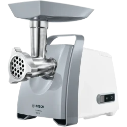 Masina de tocat carne Bosch MFW66020, Alb - Argintiu flexmag.md