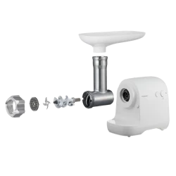 Masina de tocat carne Panasonic MK-GX1700WTQ, Alb flexmag.md
