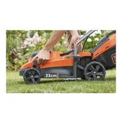 Masina de tuns gazon cu acumulator Black+Decker BCMW3318L2 flexmag.md