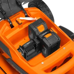 Masina de tuns gazon pe acumulator Daewoo DLM 5042Li-S SET (2 acumulatori) flexmag.md