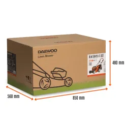 Masina de tuns gazon pe acumulator Daewoo DLM 5042Li-S SET (2 acumulatori) flexmag.md