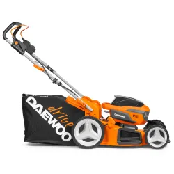 Газонокосилка на аккумуляторе Daewoo DLM 5042Li SET (2 аккумулятора) flexmag.md