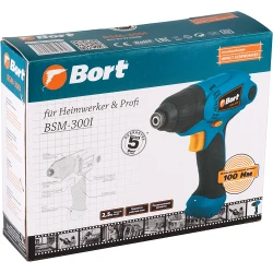 Шуруповерт ударный Bort BSM-300I flexmag.md