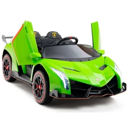 Машинка детская электрическая Kids car Lamborghini Veneno 8610043-2DRgreen flexmag.md