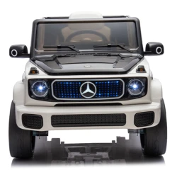 Masinuta electrica pentru copii Kids car Mercedes Benz EQG 8010318-2Rwhite flexmag.md