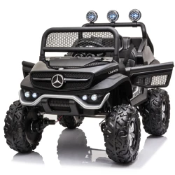 Машинка детская электрическая Kids car Mercedes Benz Unimog 8490033-2Rчёрная flexmag.md