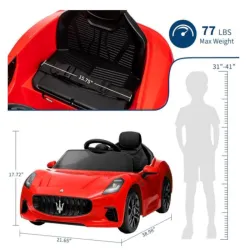 Masinuta electrica pentru copii Maserati JE-336 (8350097-2R/BBH 050) flexmag.md