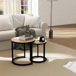 Столик кофейный Deco Darla MCDRL-JJLVC-M37BLK flexmag.md