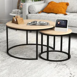 Столик кофейный Deco Link MCLNK-JJLVC-M37BLK flexmag.md
