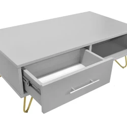 Столик кофейный Deco Mia (с ящиком) flexmag.md