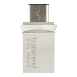 Memorie USB Transcend JetFlash 890, 32GB, Argintiu flexmag.md