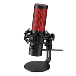 Microfon Gaming HyperX QuadCast 2, Cu fir, Negru flexmag.md