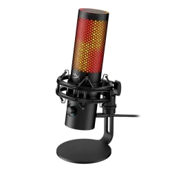 Microfon Gaming HyperX QuadCast 2S, Cu fir, Negru flexmag.md