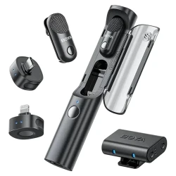 Microphone Wireless Boya Magic Ultracompact (Lightning - Type C-3.5 flexmag.md