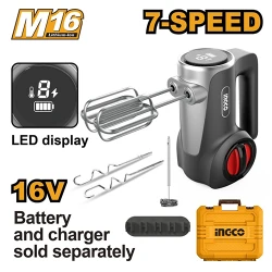 Миксер Ingco CHM022K на аккумуляторе (без аккумулятора) flexmag.md