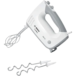 Ручной миксер Bosch ErgoMixx MFQ36440, белый - серый flexmag.md