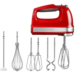 Ручной миксер KitchenAid 5KHM9212EER Красный flexmag.md
