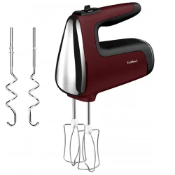 Ручной миксер Tefal HT-652538, красный | черный flexmag.md