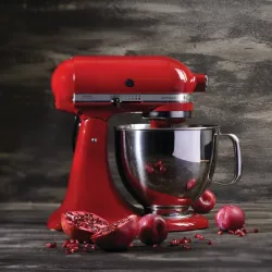 Mixer stationar KitchenAid 5KSM125EER Rosu flexmag.md