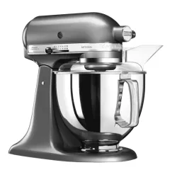 Стационарный миксер KitchenAid 5KSM175PSEMS серебристый flexmag.md